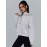 Solid Half Zip Kangaroo Pockets Hoodie, Casual Long Sleeve Hoodie For Spring & Fall, Women's Clothing